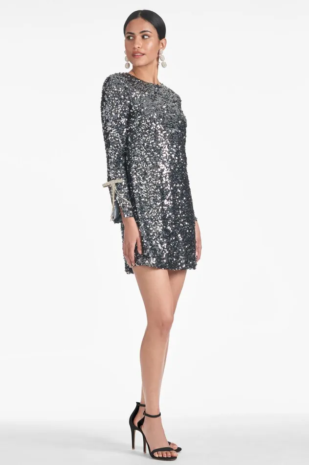 Short Women Sachin and Babi Lily Dress 8211 Gunmetal