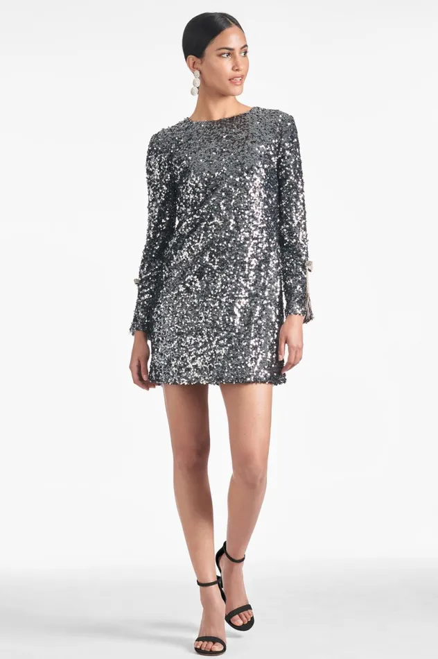Short Women Sachin and Babi Lily Dress 8211 Gunmetal