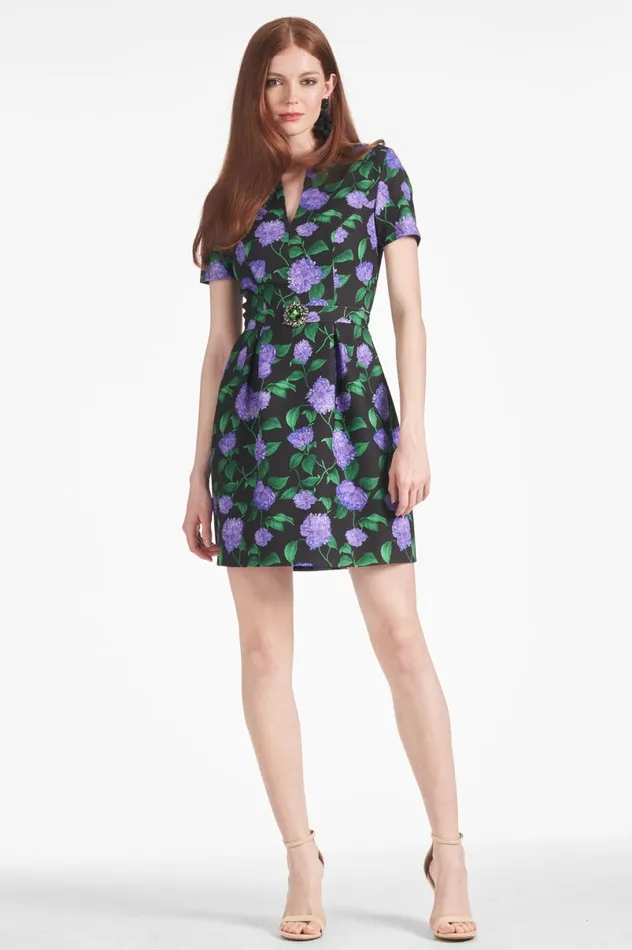 Short Women Sachin and Babi Rue Dress 8211 Violet Garden