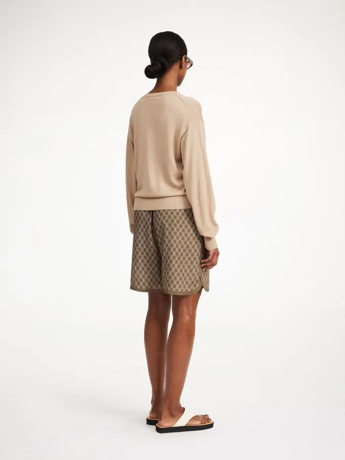Shorts Women By Malene Birger Sioni Shorts Mono Lined 1dj