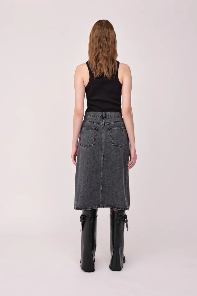 Skirts and Shorts Women Kelly Skirt 8211 Dark Grey Wonhundred