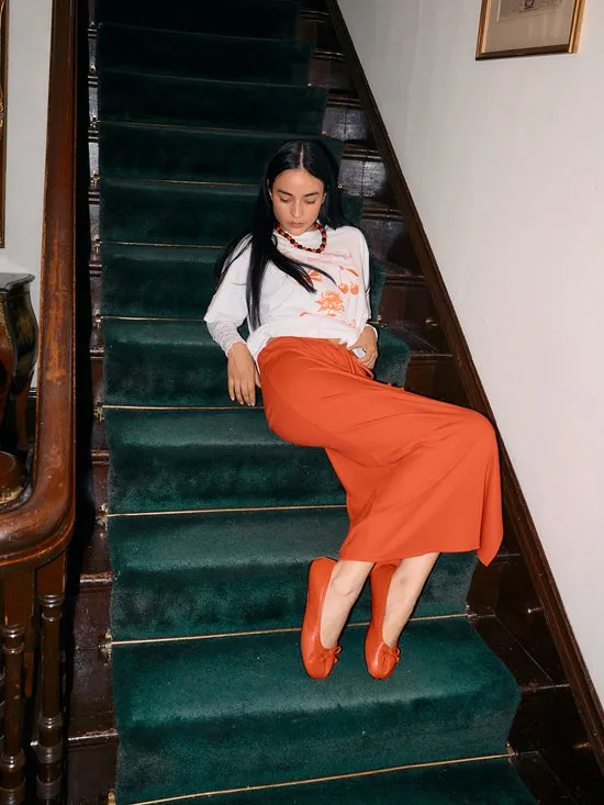 Skirts Simone Midi Skirt Cherry Lisa Says Gah Women