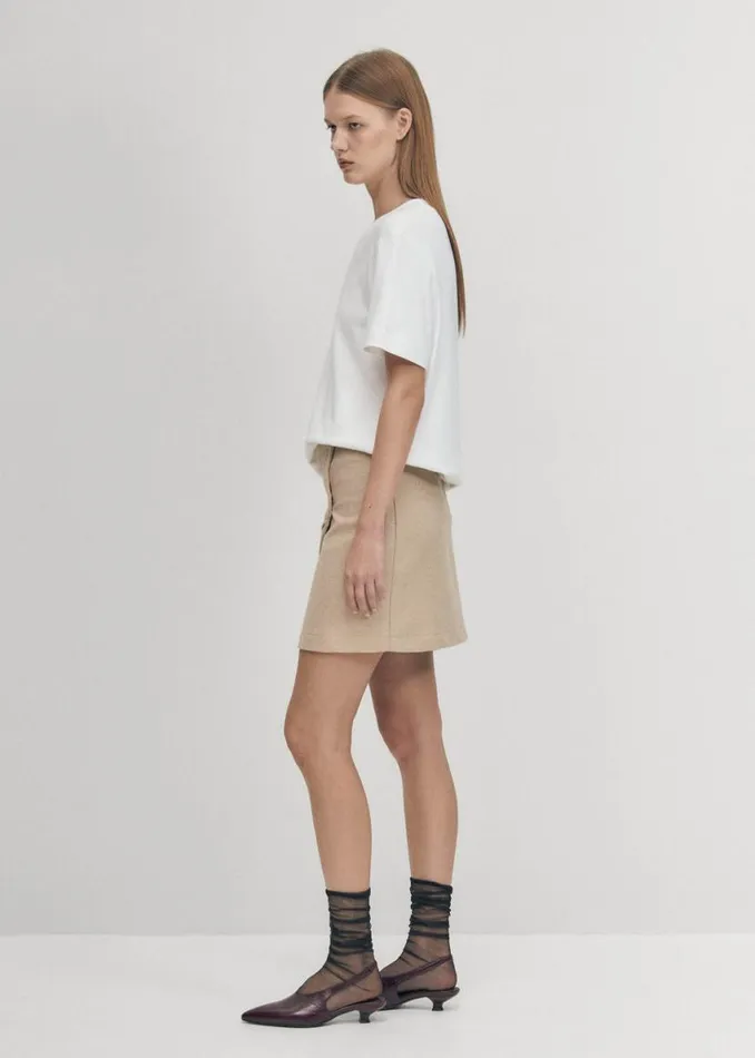 Skirts Women ALOHAS Adela Beige Skirt