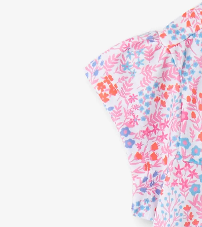 Sleepwear Girls Hatley Girls Ditsy Floral Short Sleeve Nightgown