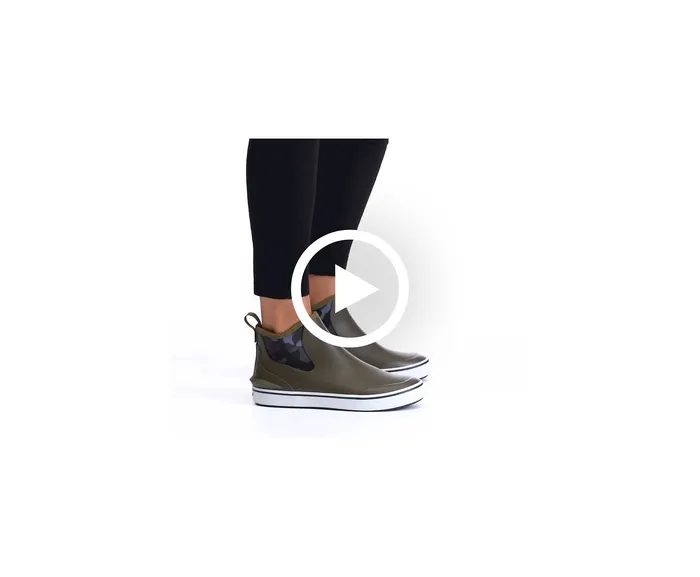 Sneakers Hush Puppies Women Rain Sneaker Olive Camo