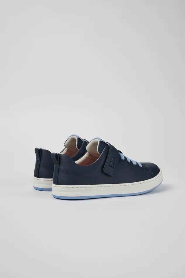 Sneakers Kids Camper Runner Blue Leather Sneaker Sneakers Kids Camper Runner Blue Leather Sneaker