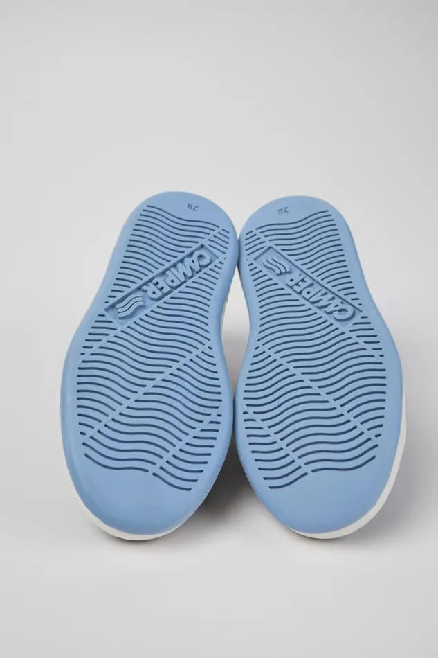 Sneakers Kids Camper Runner Blue Leather Sneaker Sneakers Kids Camper Runner Blue Leather Sneaker