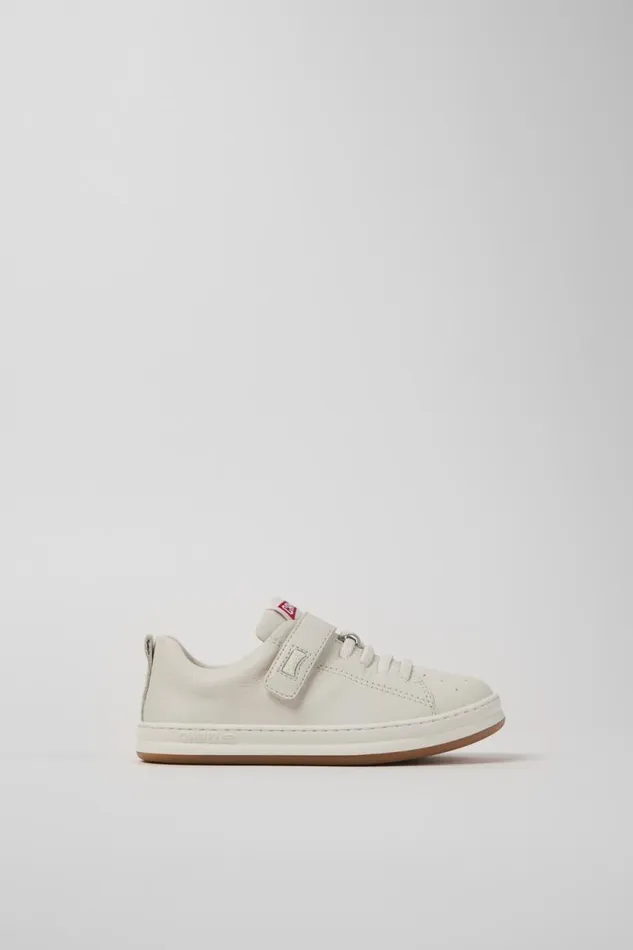 Sneakers Kids Camper Runner White Leather Sneakers