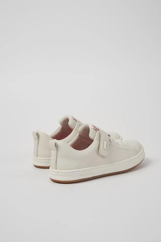 Sneakers Kids Camper Runner White Leather Sneakers