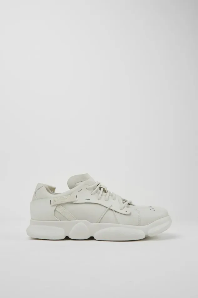 Sneakers Men Camper Karst White Nondyed Leather Sneakers Sneakers Men Camper Karst White Nondyed Leather Sneakers