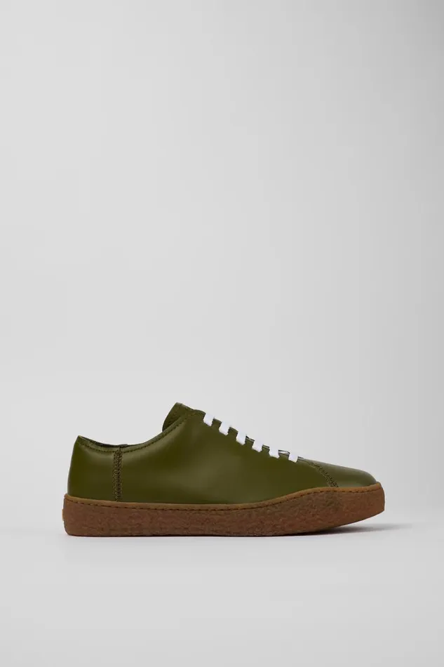 Sneakers Men Camper Peu Terreno Green Leather Sneaker Sneakers Men Camper Peu Terreno Green Leather Sneaker