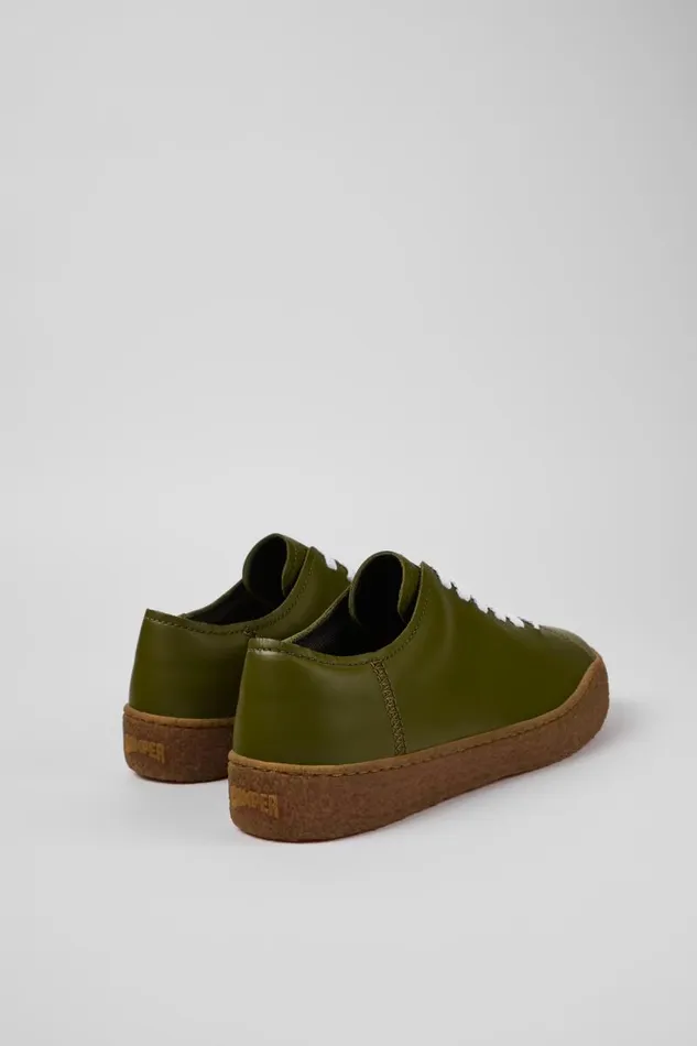 Sneakers Men Camper Peu Terreno Green Leather Sneaker Sneakers Men Camper Peu Terreno Green Leather Sneaker