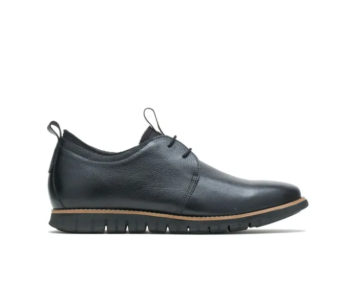 Sneakers Men Colby Oxford Black Leather Hush Puppies