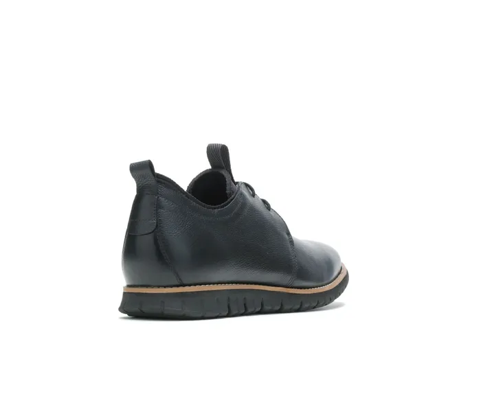 Sneakers Men Colby Oxford Black Leather Hush Puppies