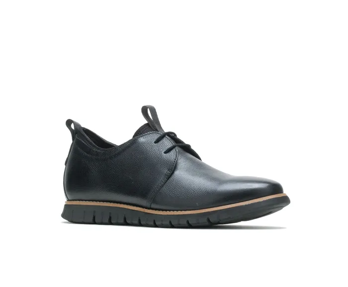 Sneakers Men Colby Oxford Black Leather Hush Puppies