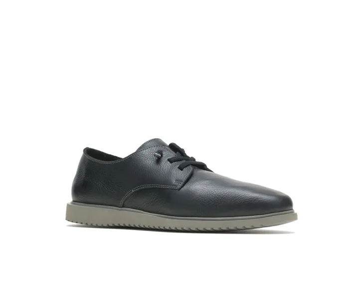 Sneakers Men Hush Puppies Everyday Lace Up Black Leather