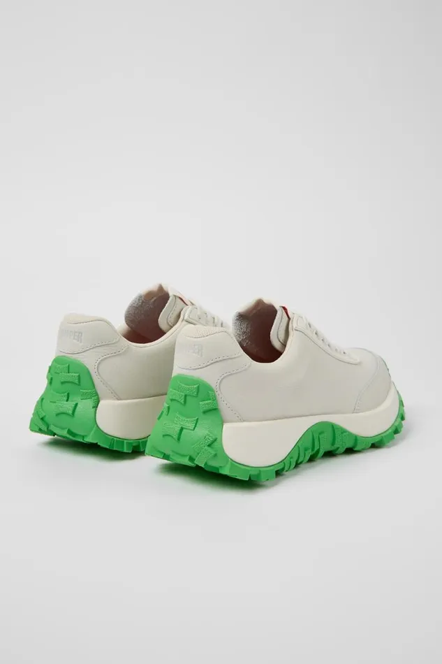 Sneakers Women Camper Drift Trail VIBRAM White LeatherTextile Sneaker