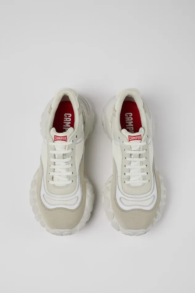 Sneakers Women Camper Pelotas Mars Multicolored TextileLeather Sneaker