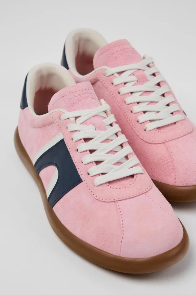 Sneakers Women Camper Pelotas Soller Multicolor Nubuck Sneakers