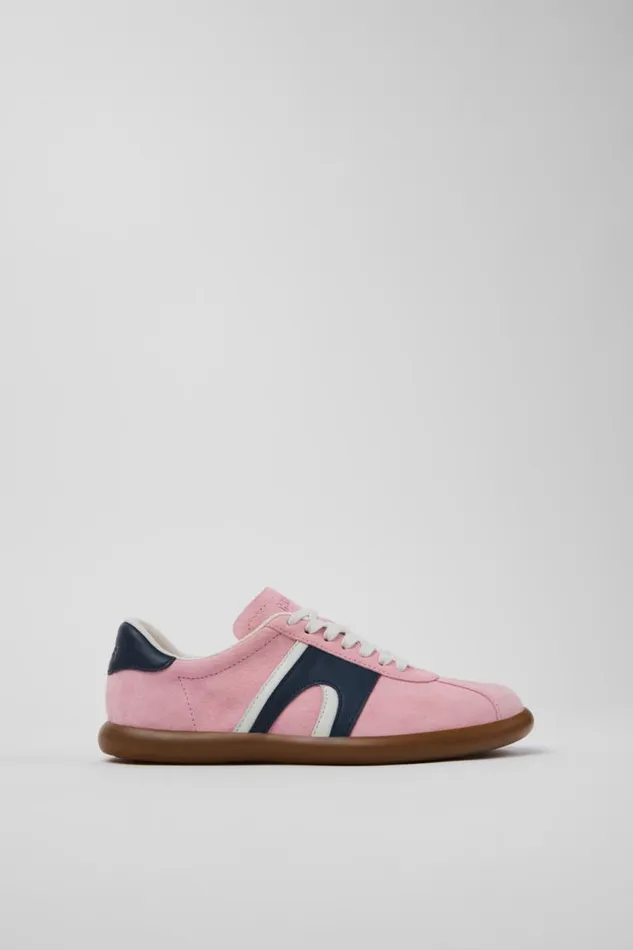 Sneakers Women Camper Pelotas Soller Multicolor Nubuck Sneakers