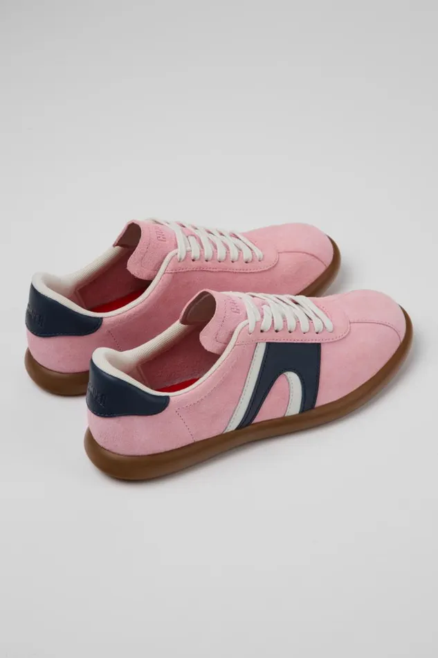 Sneakers Women Camper Pelotas Soller Multicolor Nubuck Sneakers