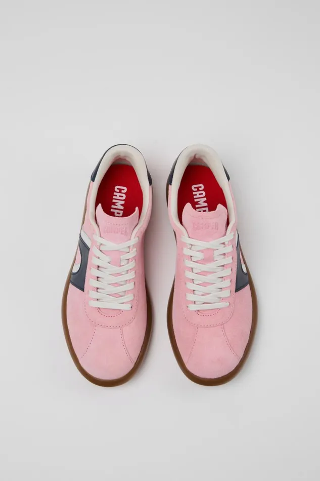 Sneakers Women Camper Pelotas Soller Multicolor Nubuck Sneakers