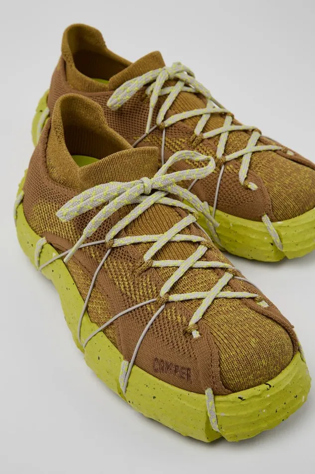 Sneakers Women Camper ROKU Brownish Yellow Sneaker