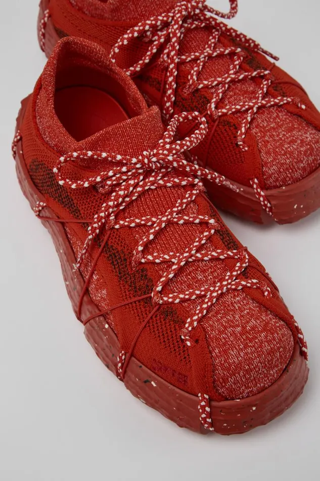 Sneakers Women Camper ROKU Red Sneaker
