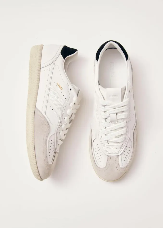 Sneakers WomenMen ALOHAS Tb490 Black Leather Sneakers