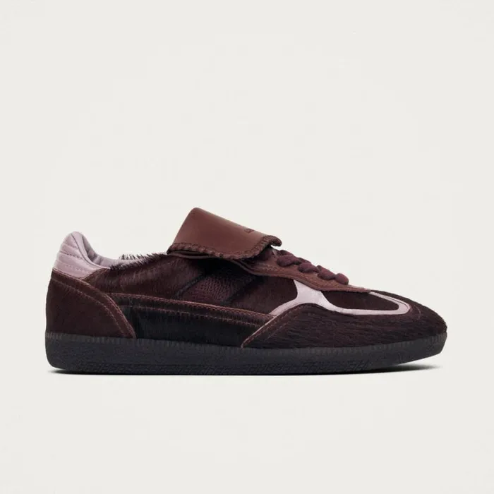 Sneakers WomenMen ALOHAS Tb490 Club Soft Burgundy Leather Sneakers