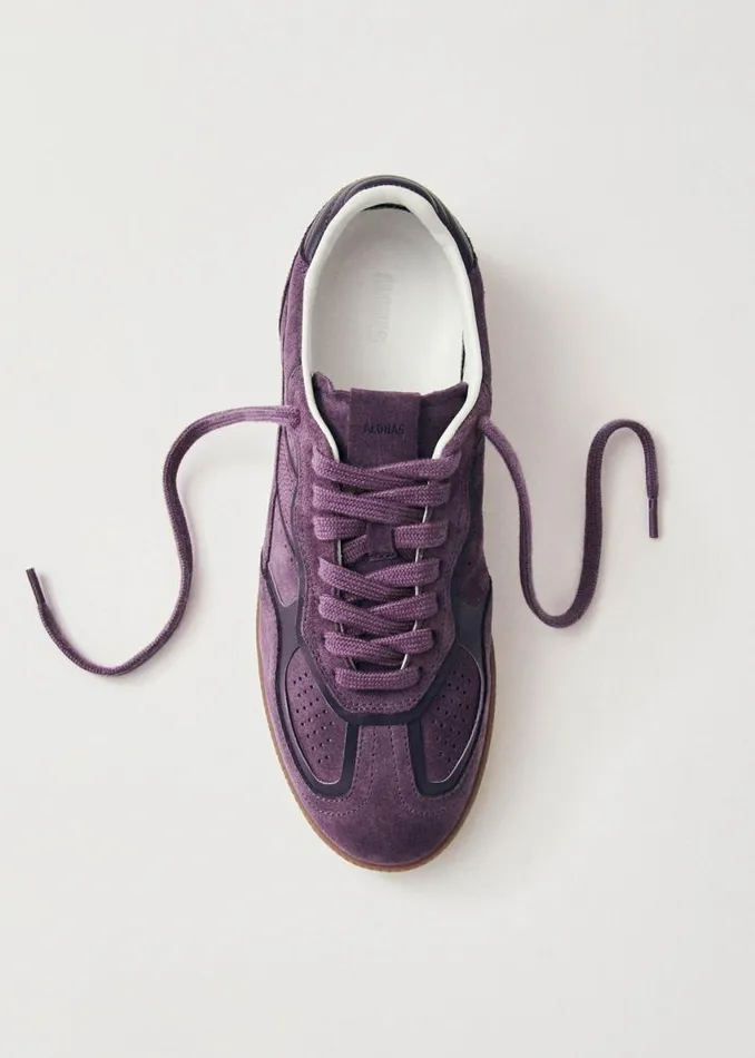 Sneakers WomenMen ALOHAS Tb490 Rife Lilac Leather Sneakers