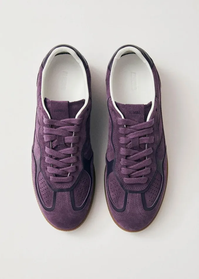 Sneakers WomenMen ALOHAS Tb490 Rife Lilac Leather Sneakers