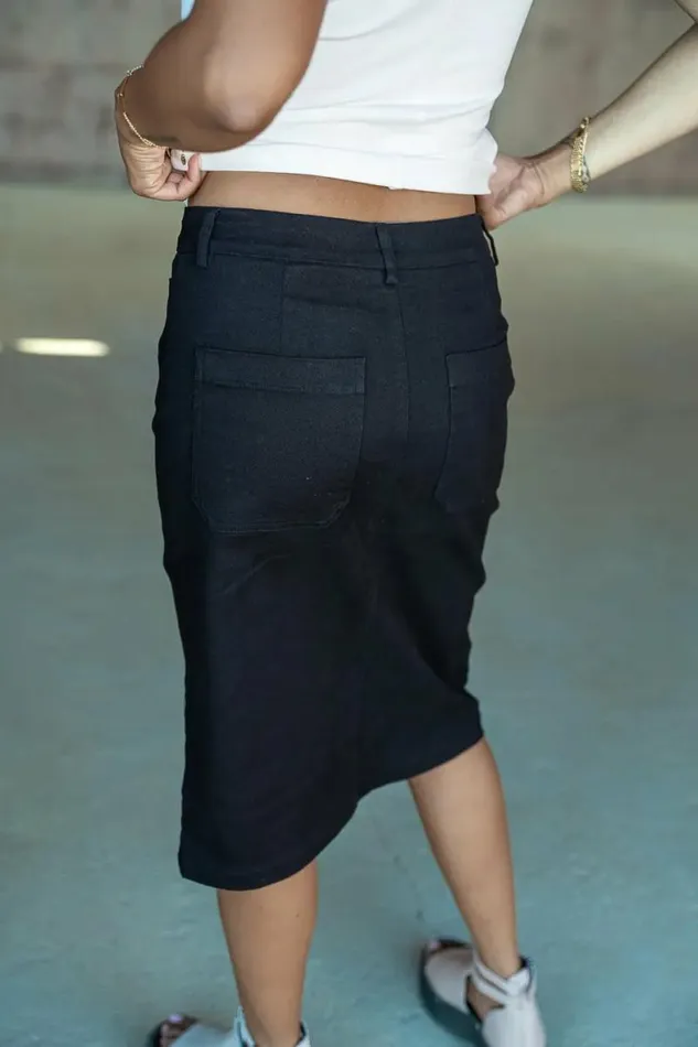 Sofia Skirt In Black Black Women Bohme Skirts