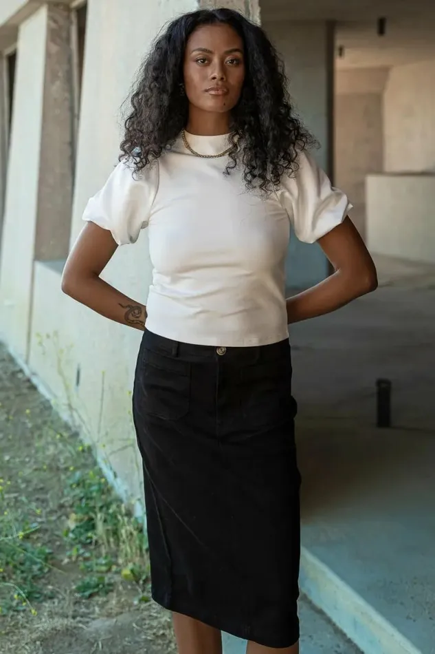 Sofia Skirt In Black Black Women Bohme Skirts
