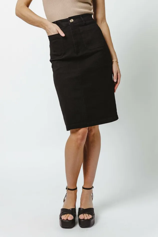 Sofia Skirt In Black Black Women Bohme Skirts