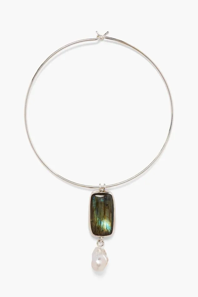 Soledad Collar Necklace Labradorite Women Chan Luu Necklaces