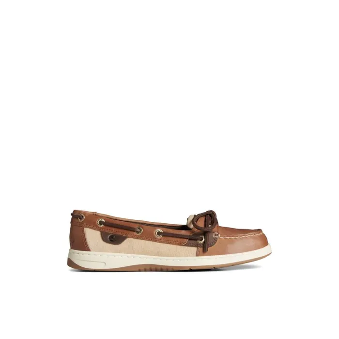 Sperry Angelfish Boat Shoe Medium Beige Women Boat Shoes