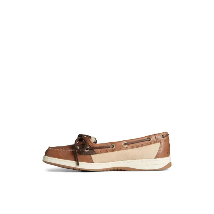 Sperry Angelfish Boat Shoe Medium Beige Women Boat Shoes