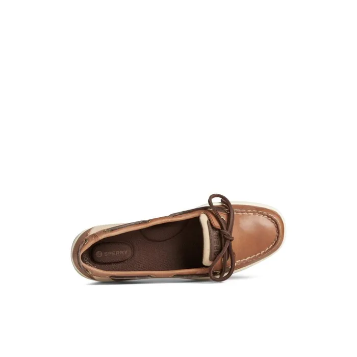 Sperry Angelfish Boat Shoe Medium Beige Women Boat Shoes