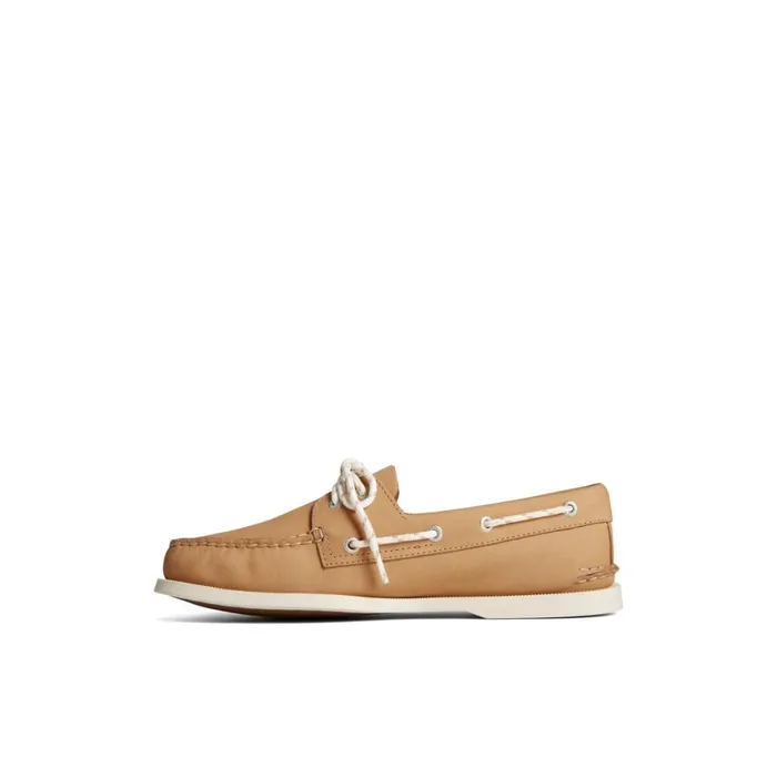 Sperry Authentic Original Nautical Nubuck Boat Shoe Medium Beige Men Boat Shoes