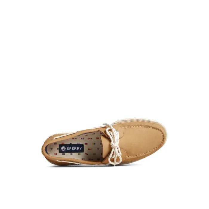 Sperry Authentic Original Nautical Nubuck Boat Shoe Medium Beige Men Boat Shoes