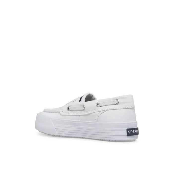 Sperry Bahama Platform Sneaker White Kids Sneakers