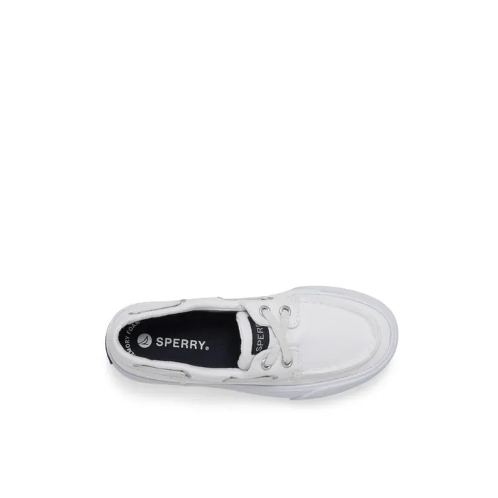 Sperry Bahama Platform Sneaker White Kids Sneakers