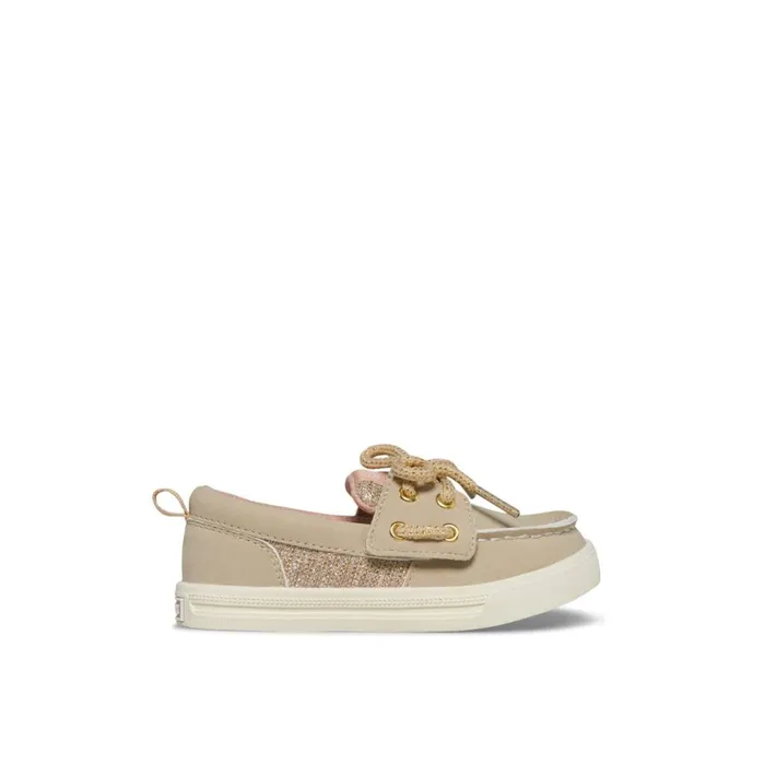 Sperry Banyan Boat Shoe White Kids Sneakers