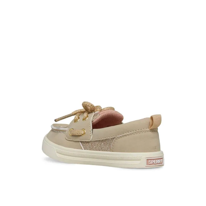 Sperry Banyan Boat Shoe White Kids Sneakers
