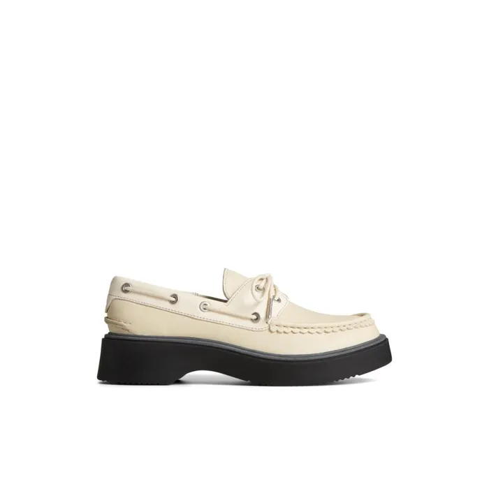 Sperry Bayside Boat Shoe White Women Boat Shoes