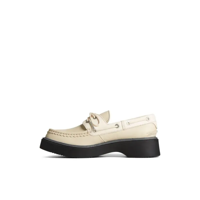 Sperry Bayside Boat Shoe White Women Boat Shoes