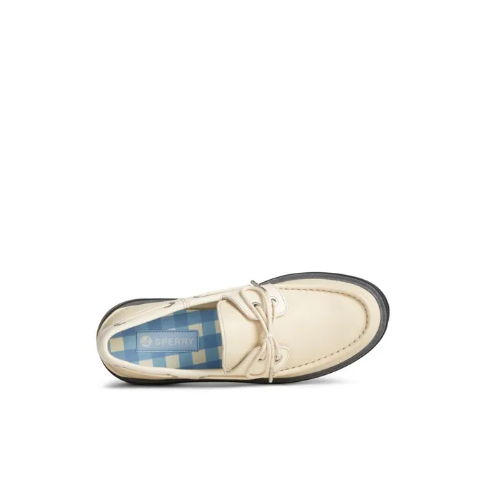 Sperry Bayside Boat Shoe White Women Boat Shoes