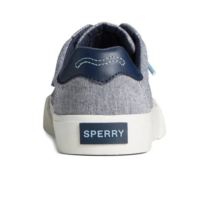 Sperry Bermuda SeaCycled Canvas Sneaker Navy Women Sneakers