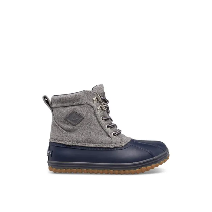 Sperry Bowline Boot Grey Kids Boots